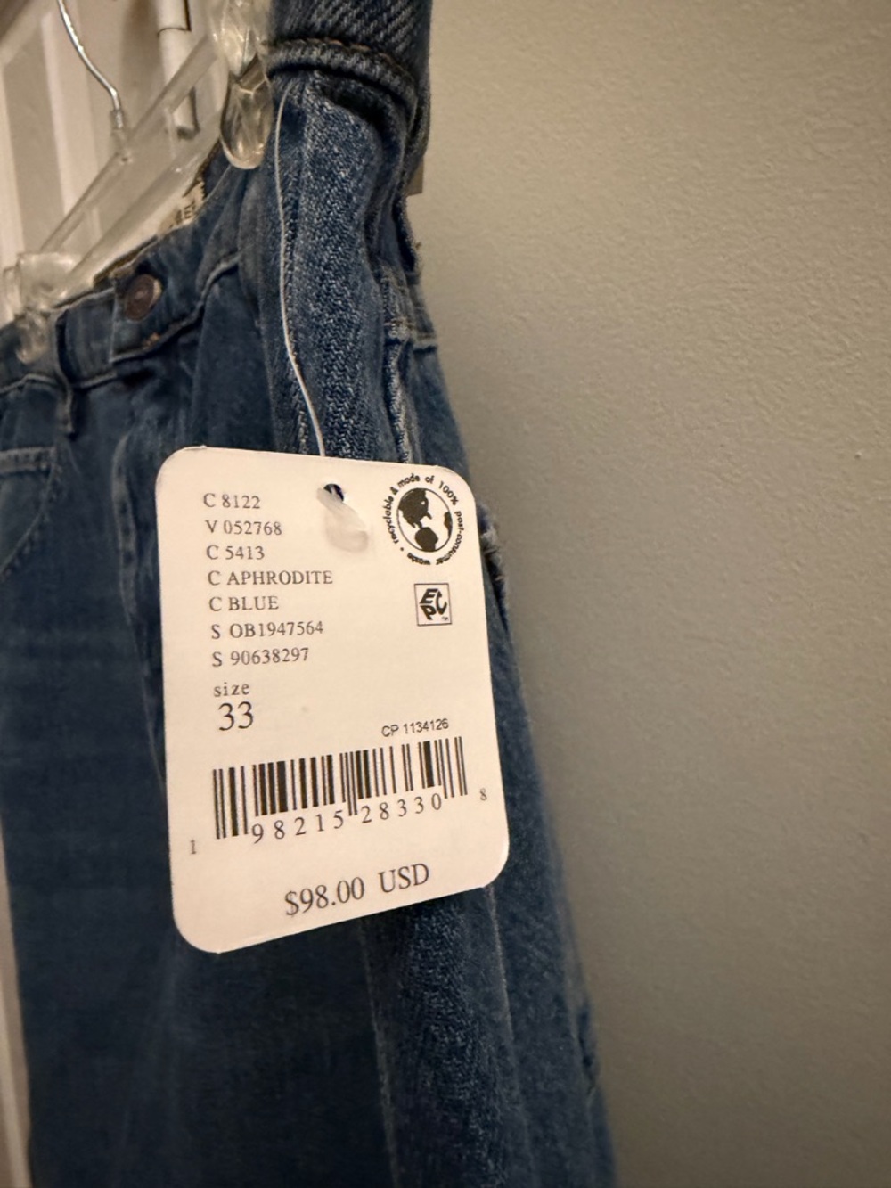 Free People We The Free CRVY Venus Barrel Jeans - Picture 6 of 7